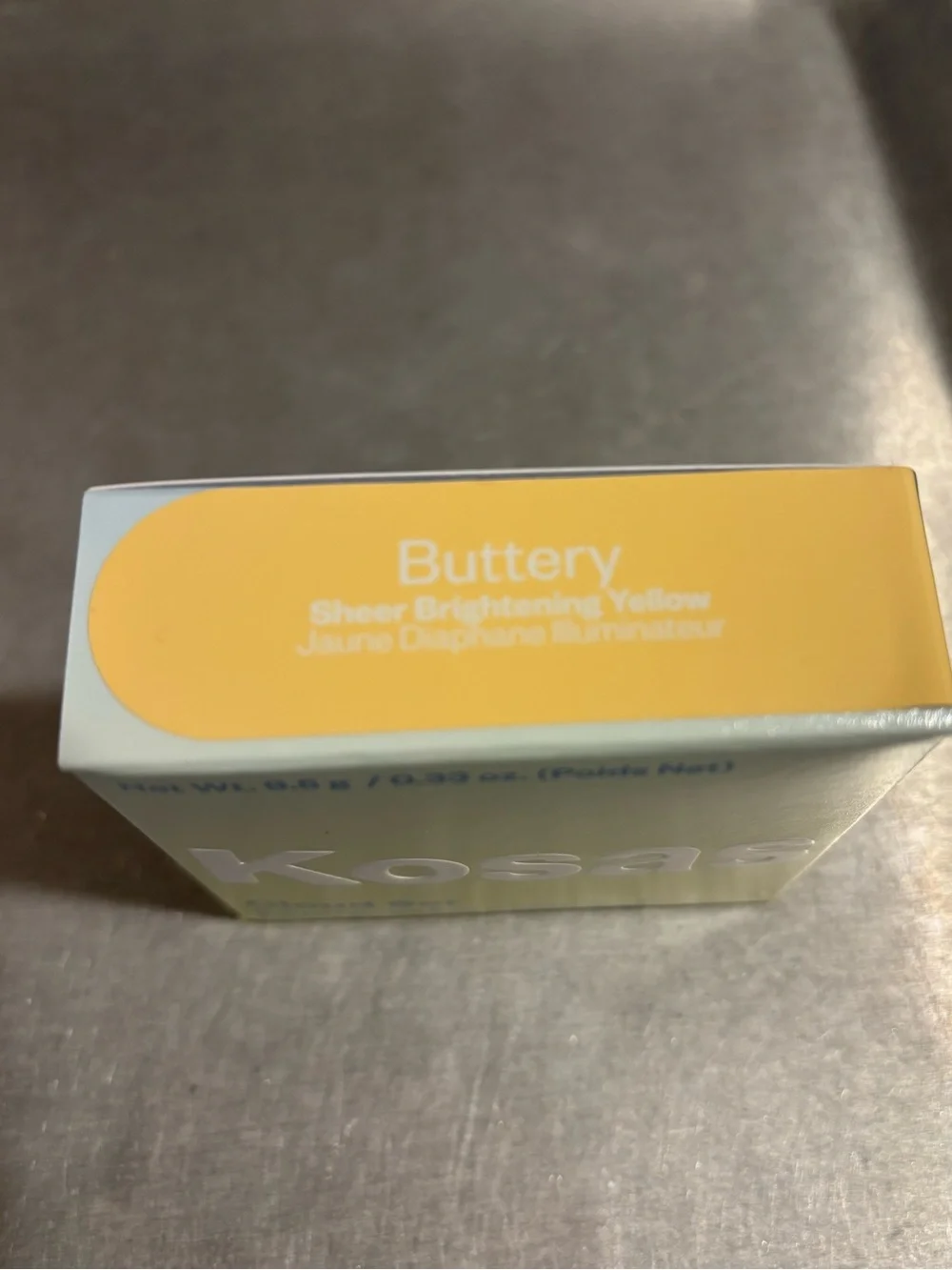 Kosas Cloud Set Baked Setting & Smoothing Powder - Buttery Yellow Box